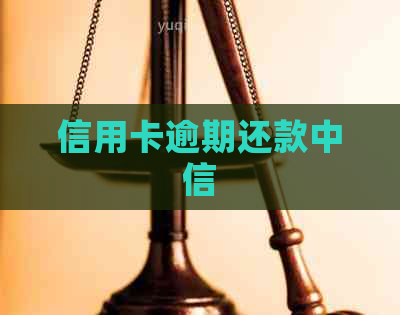信用卡逾期还款中信