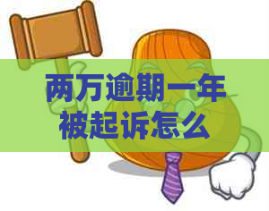 两万逾期一年被起诉怎么办