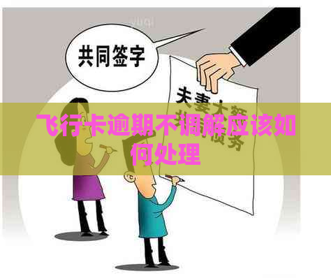 飞行卡逾期不调解应该如何处理