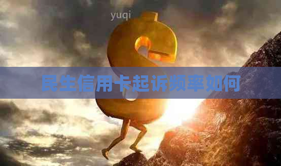 民生信用卡起诉频率如何