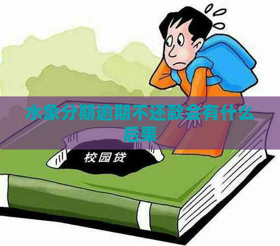 水象分期逾期不还款会有什么后果
