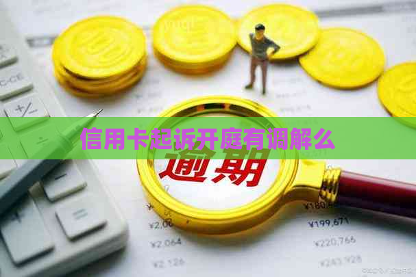 信用卡起诉开庭有调解么