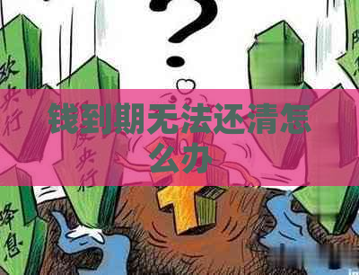 钱到期无法还清怎么办