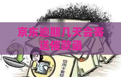 京东逾期几天会寄送催款函