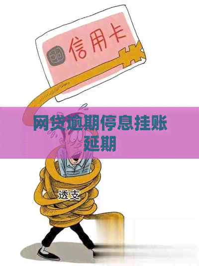 网贷逾期停息挂账延期