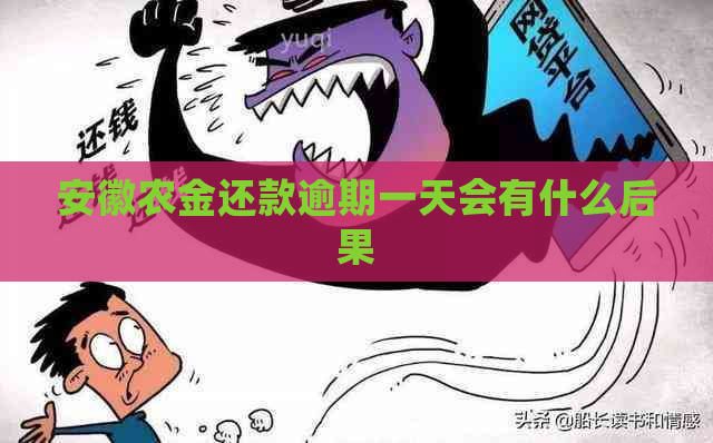 安徽农金还款逾期一天会有什么后果