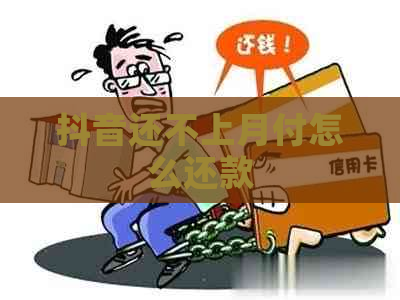 抖音还不上月付怎么还款