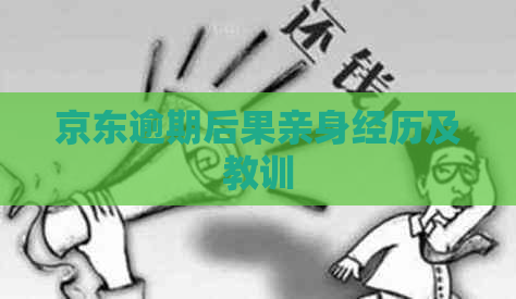京东逾期后果亲身经历及教训