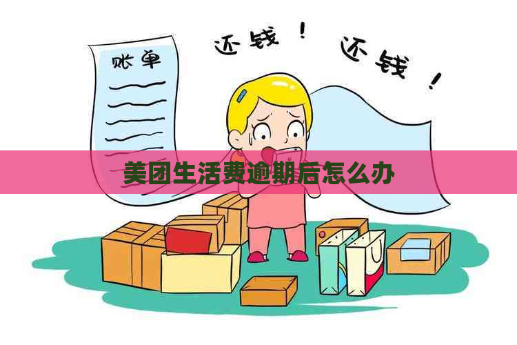 美团生活费逾期后怎么办
