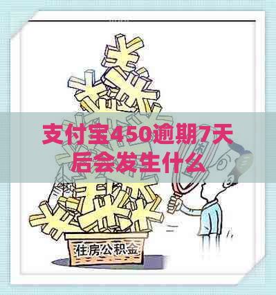 支付宝450逾期7天后会发生什么