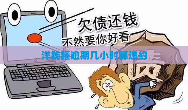 洋钱罐逾期几小时算违约