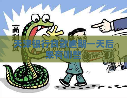 天津银行贷款逾期一天后果有哪些