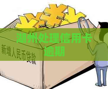 湖州处理信用卡逾期