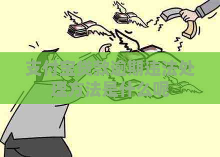 支付宝贷款逾期违法处理方法是什么呢