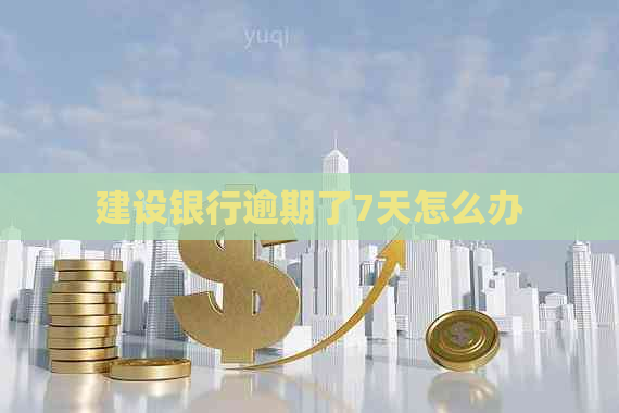 建设银行逾期了7天怎么办