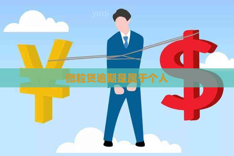 微粒贷逾期是属于个人