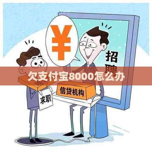 欠支付宝8000怎么办