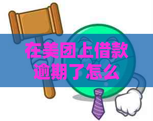在美团上借款逾期了怎么办解决办法