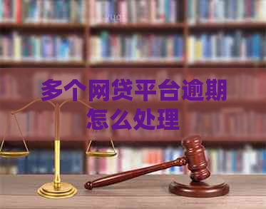 多个网贷平台逾期怎么处理