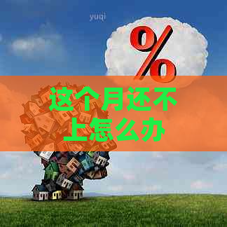 这个月还不上怎么办