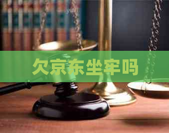 欠京东坐牢吗