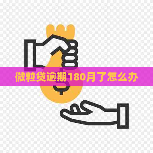 微粒贷逾期180月了怎么办