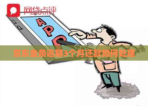 京东金条逾期3个月还款如何处理