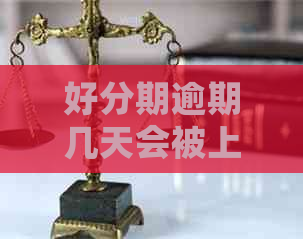 逾期几天会被上