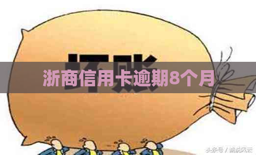 浙商信用卡逾期8个月