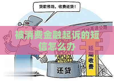 被消费金融起诉的短信怎么办