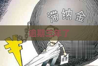 逾期三年了