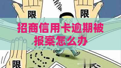招商信用卡逾期被报案怎么办