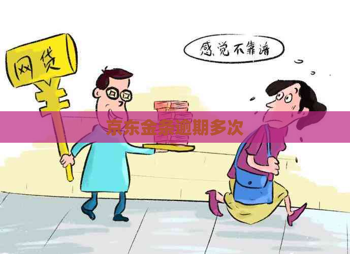 京东金条逾期多次