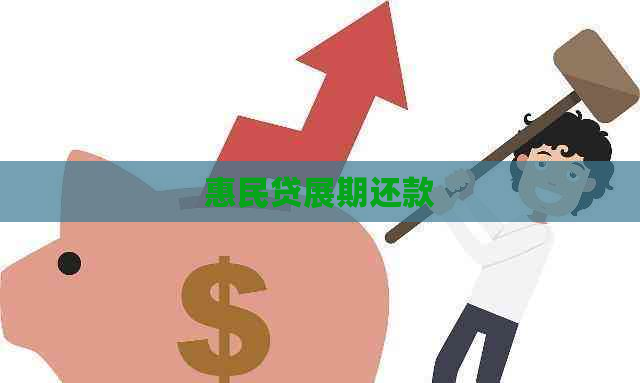 惠民贷展期还款