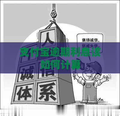 支付宝逾期利息该如何计算