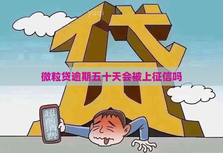 微粒贷逾期五十天会被上吗