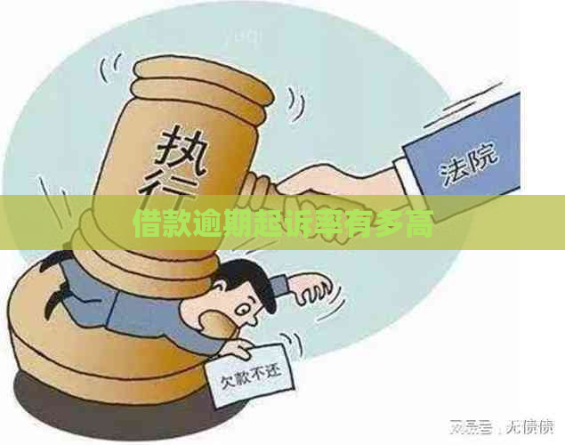 借款逾期起诉率有多高