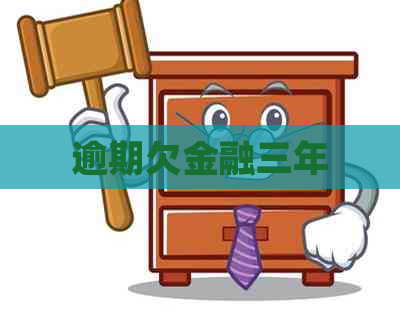 逾期欠金融三年