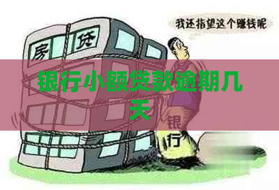银行小额贷款逾期几天