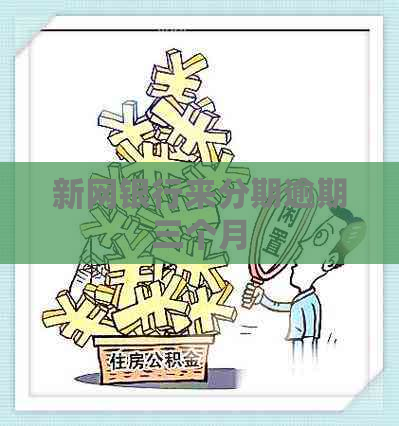 新网银行来分期逾期三个月