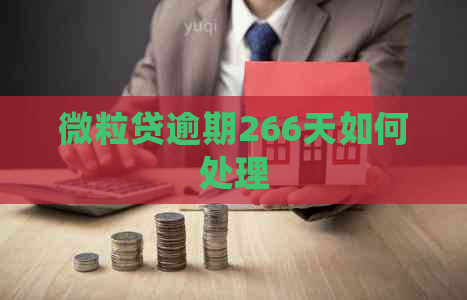 微粒贷逾期266天如何处理