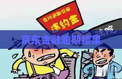 京东金融逾期结果