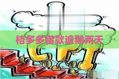 桔多多借款逾期两天
