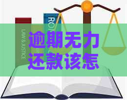逾期无力还款该怎么办
