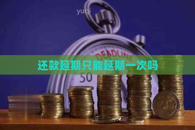 还款延期只能延期一次吗