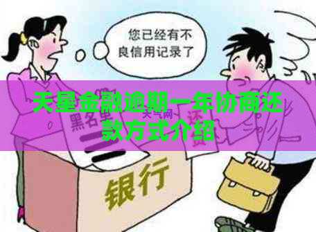 天星金融逾期一年协商还款方式介绍