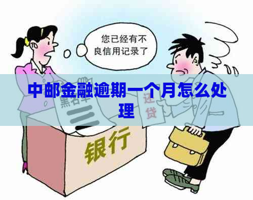 中邮金融逾期一个月怎么处理