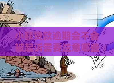 小额贷款逾期会不会被起诉需要注意哪些问题