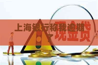 上海银行称我逾期了