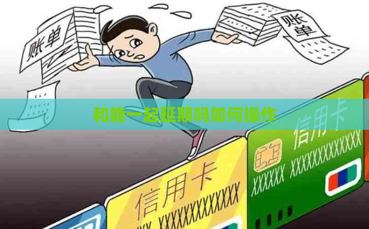 和能一起延期吗如何操作